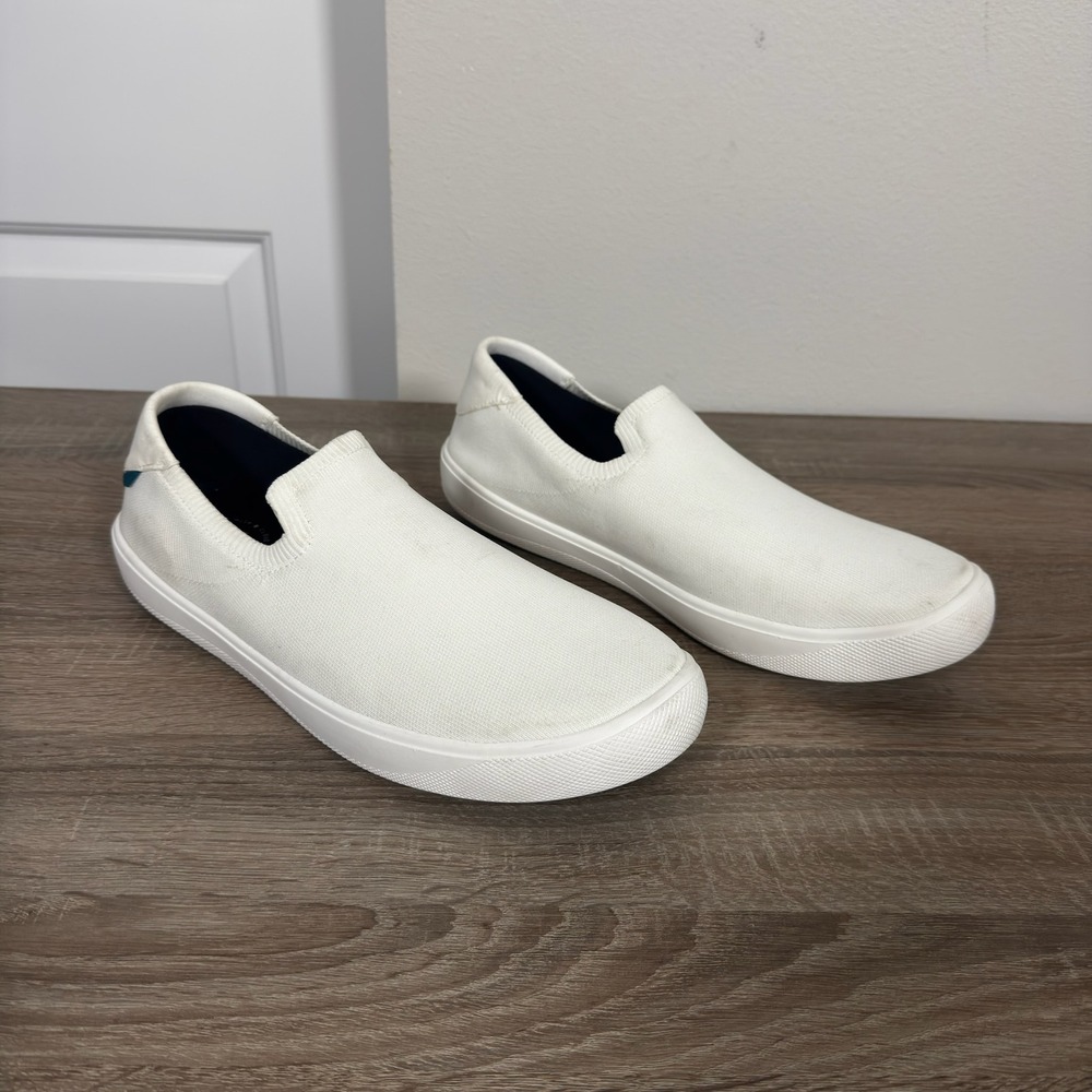 Vessi Boardwalk Slip-On Waterproof Sneakers White Mens 14 Dyma-tex Comfort